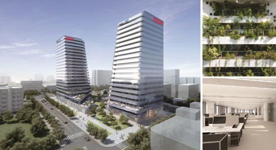 上海英業(yè)達(dá)國際商務(wù)廣場：5A甲級商辦樓，企業(yè)優(yōu)選之地