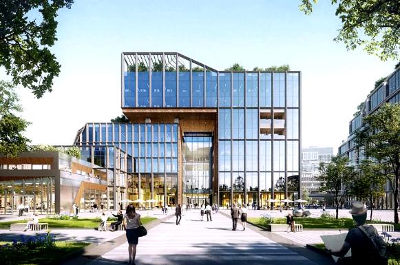 上海越界錦和尚城：創(chuàng)新三首層設計，靈動通行動線提升辦公效率