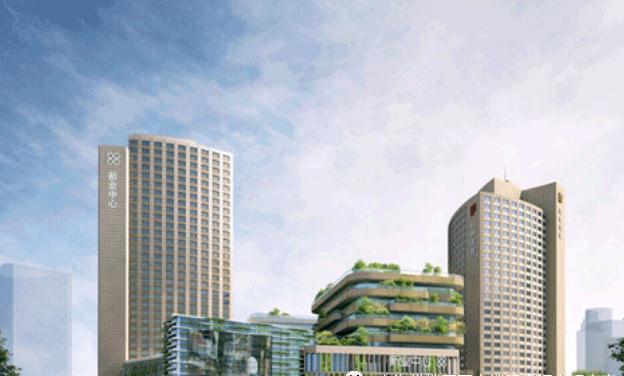 上海新業(yè)中心：70%得房率，打造寬敞辦公空間